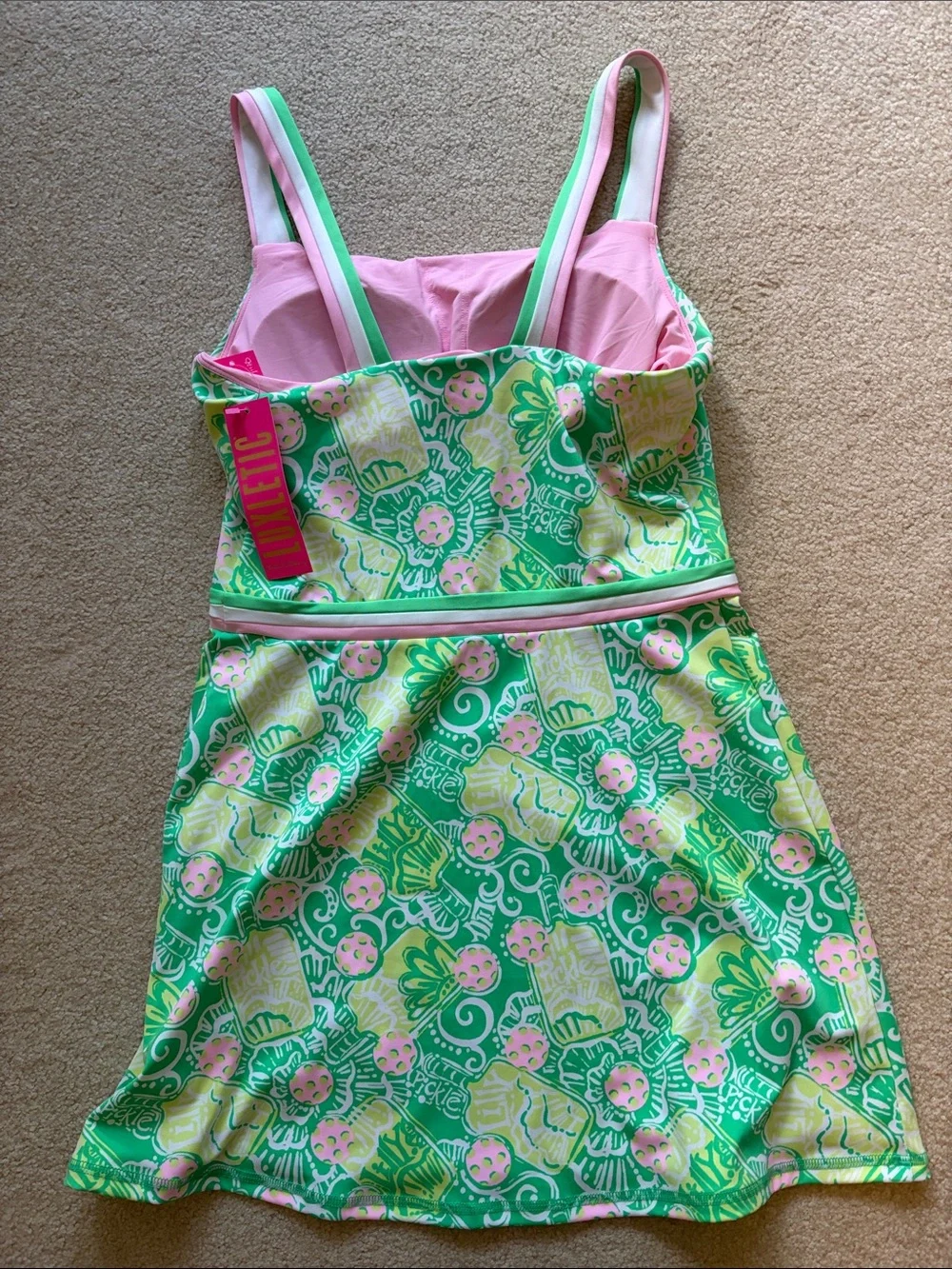Lilly Pulitzer Spearmint in a Pickle UPF+50 Dress Sz.Small NWT - Picture 4 of 4